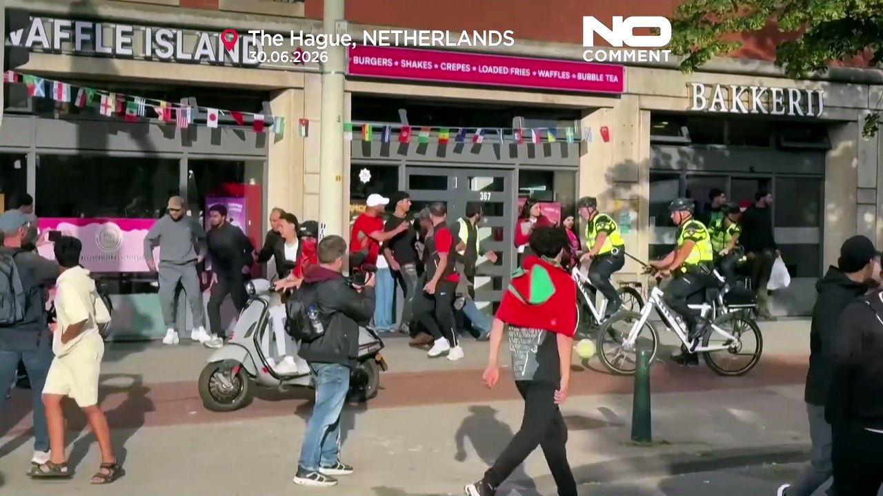 Niederlande: Ausschreitungen nach Marokkos WM-Sieg