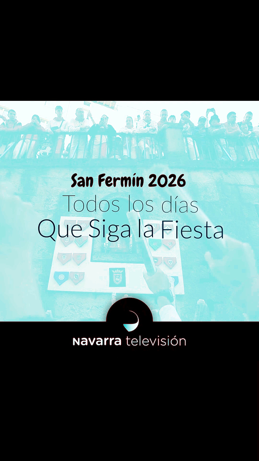 ¡Que siga la fiesta! Todos los días de San Fermín a las 19:00 horas
