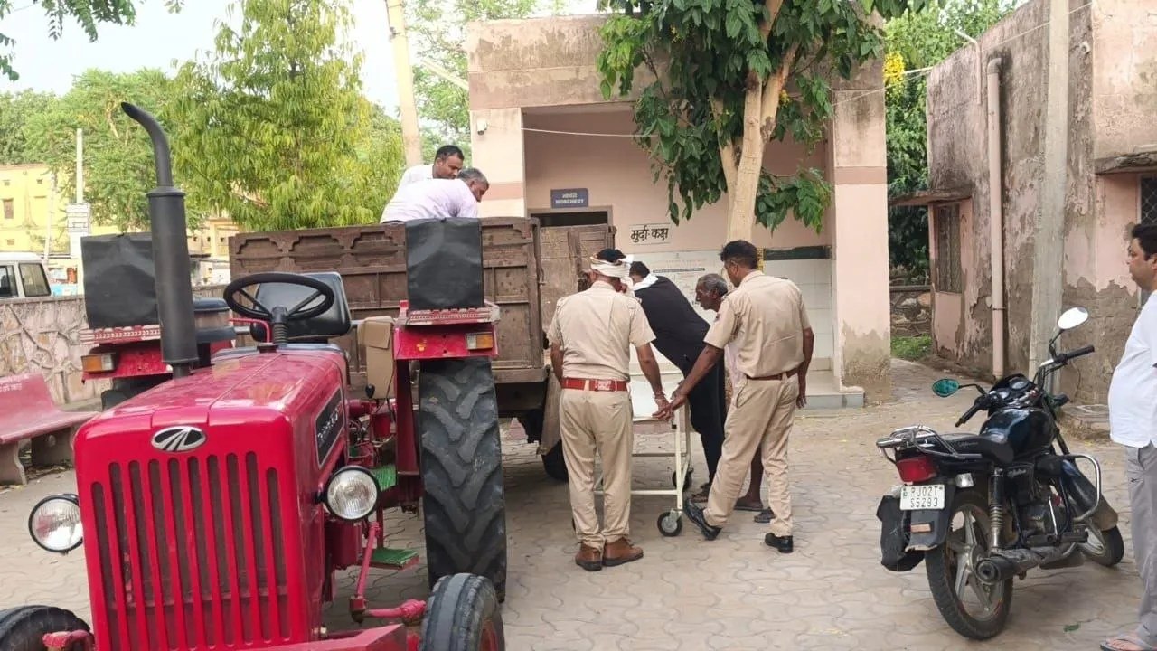थाने के पास युवक का शव मिला, हाथ में मिला इंजेक्शन