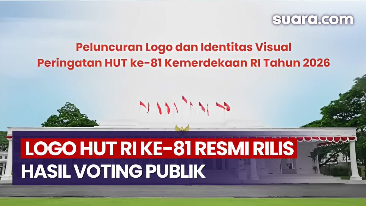 Logo HUT ke-81 RI Resmi Diluncurkan, Karya Desainer Asal Padang Terpilih Lewat Voting Publik