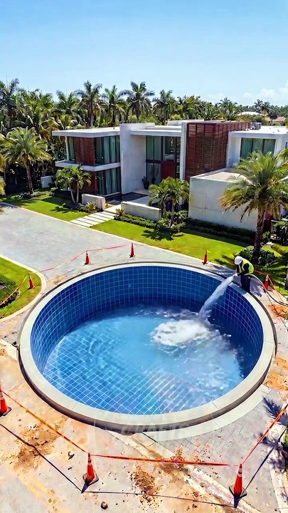 Massive Sinkhole to Luxury Backyard Pool + Unde...