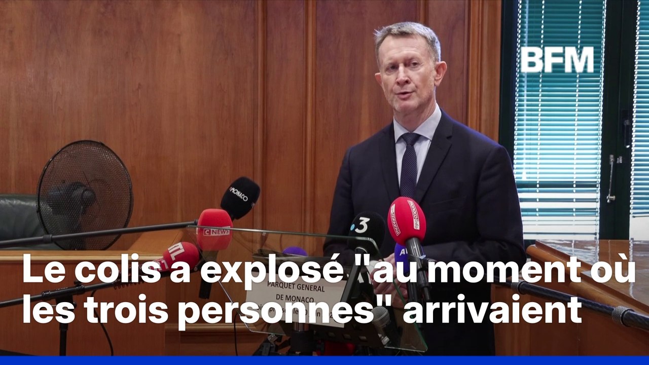 Explosion à Monaco: le procureur général assure qu'il ne s'agit pas "d'un attentat terroriste"