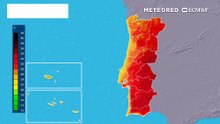 Os termómetros continuam a subir e o IPMA já emitiu avisos meteorológicos para todo o país
