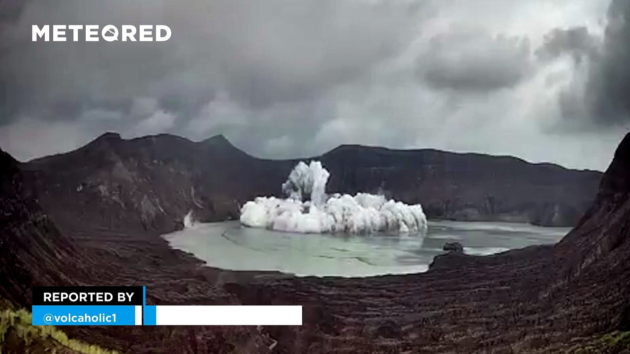 Phreatomagmatic eruption recorded at Taal Volcano, Philippines