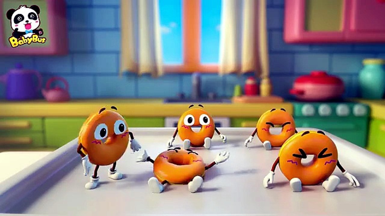 Five Little Donuts _ Learn Colors _ Numbers _ Nursery Rhymes _ Kids Songs _ Neo_s World _ BabyBus