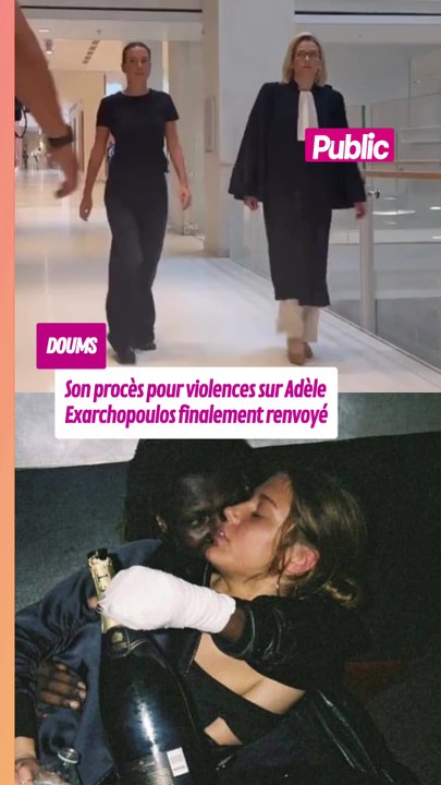 Le procès de Doums pour violences conjugales sur Adèle Exarchopoulos finalement reporté