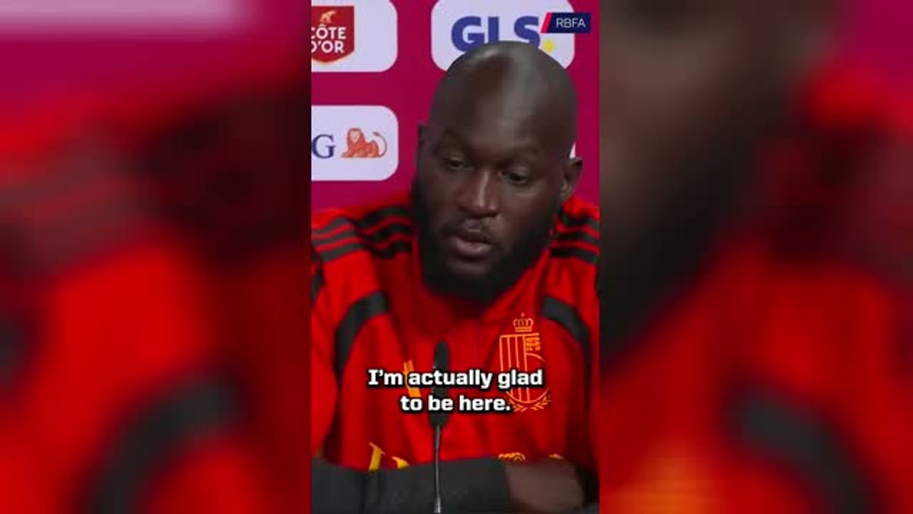 Lucky Lukaku admits he shouldn't even be at the World Cup