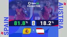 Spain v Austria - World Cup Opta Predictor