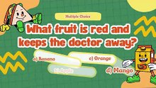 Green and Orange Illustrative Trivia Quiz Presentation