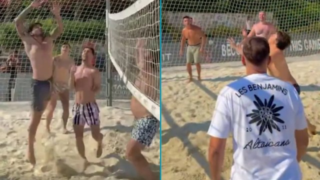 Bodrum’da Plaj Voleybolu keyfi sosyal medyayı ikiye böldü!