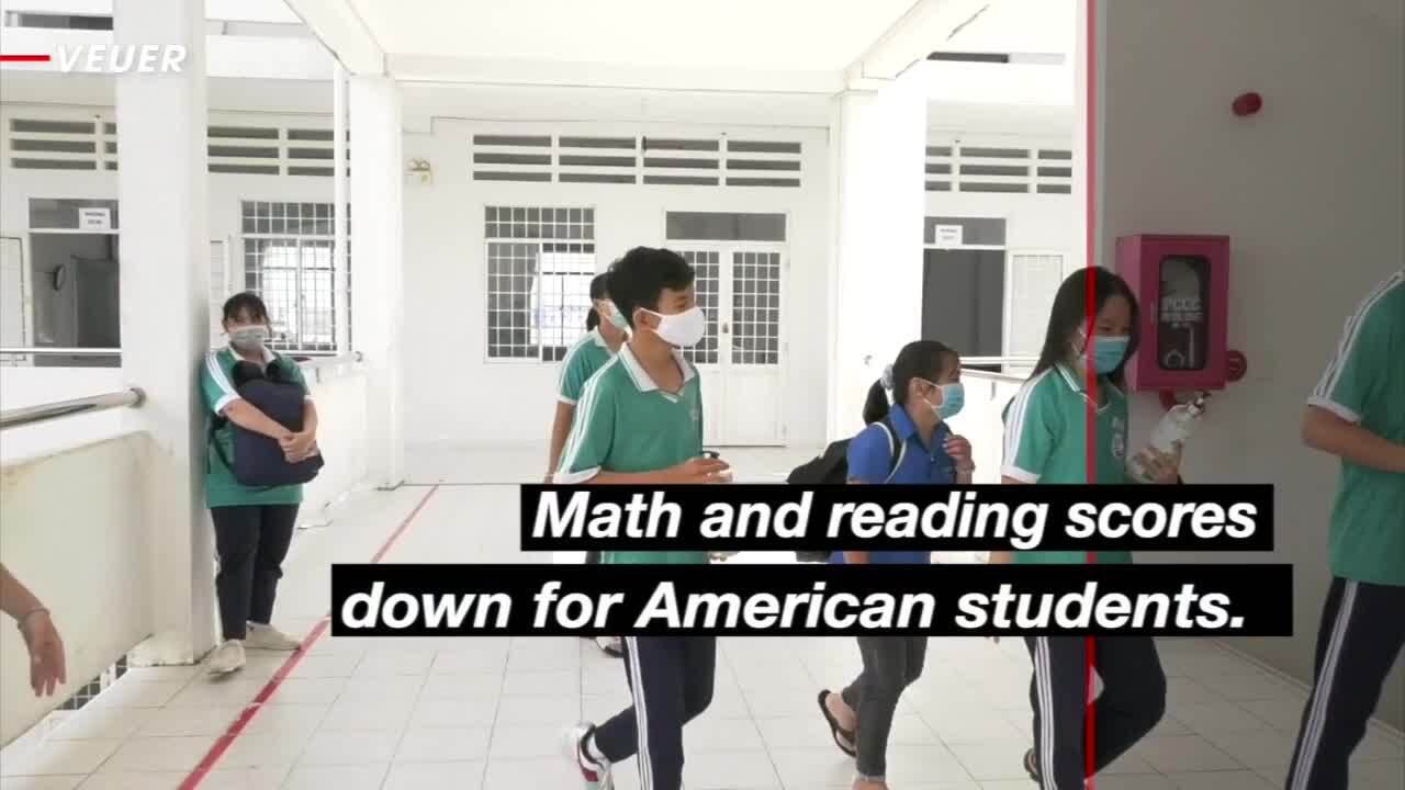 The story behind America's falling math and reading scores