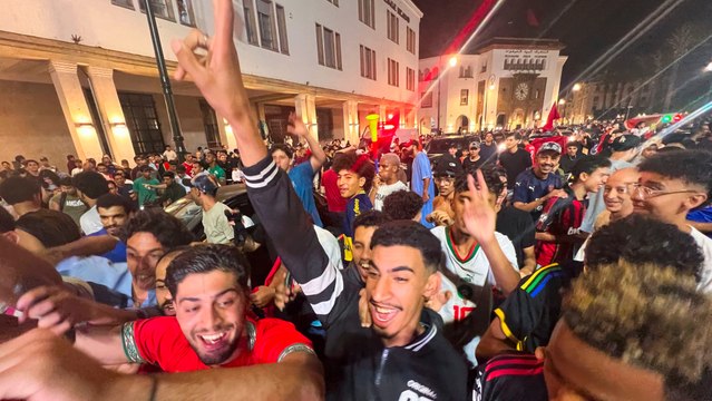 Marruecos y la celebración en las calles tras el pase a octavos de final del Mundial