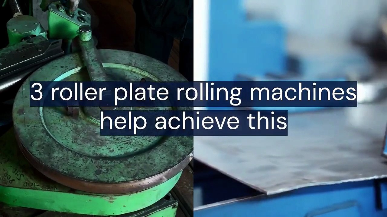 How 3 Roller Plate Rolling Machines Improve Consistency