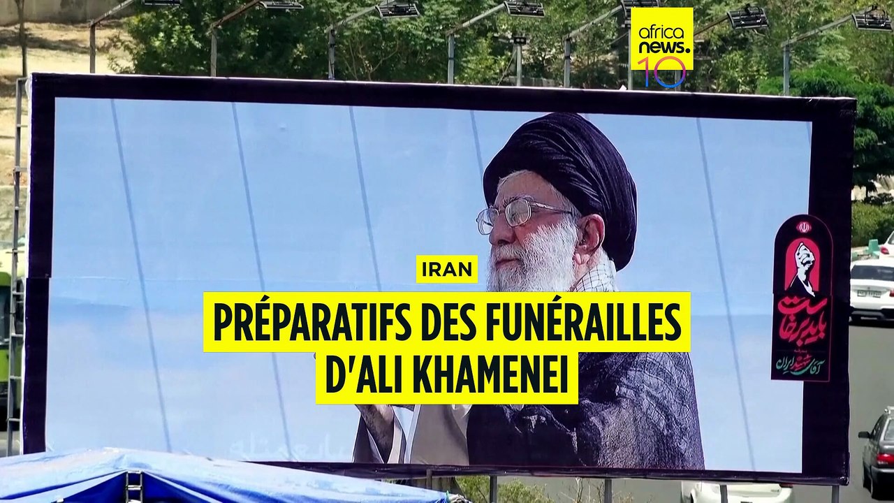 L'Iran se prépare pour les funérailles de l'ayatollah Ali Khamenei