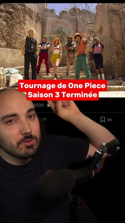 Tournage de One Piece Saison 3 terminée