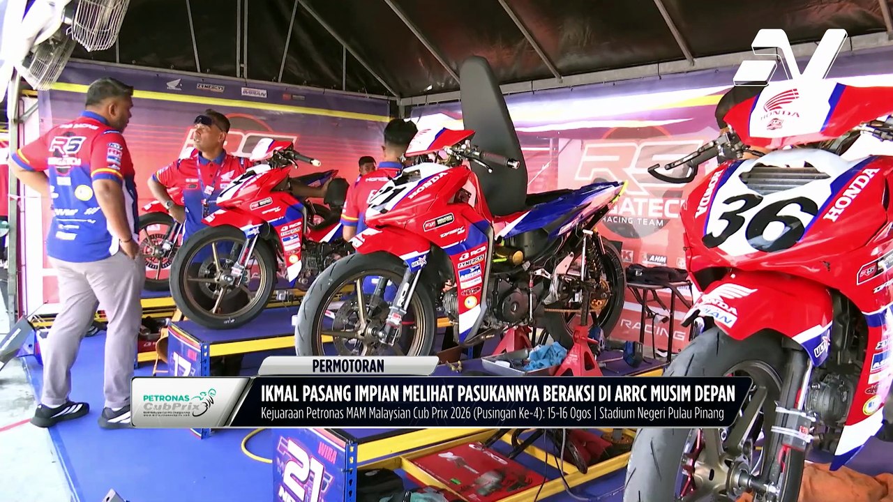 Ikmal pasang impian untuk melihat pasukannya beraksi di ARRC musim depan