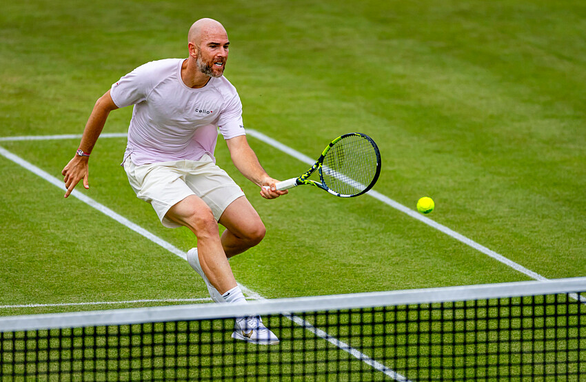 Wimbledon : sans trembler, Mannarino ne fait qu'une bouchée de Droguet