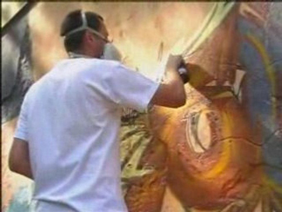 Wielkie graffiti w Lublinie