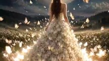 The Blooming Moon Dress | Hyper Realistic Fantasy Animation