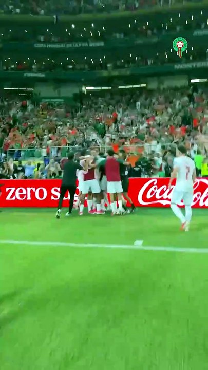 Marocco, Saibari sigla il rigore decisivo per la vittoria e inizia la festa
