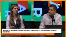 Advierten sobre grooming, ciberbullying y huella digital en escuelas de Misiones