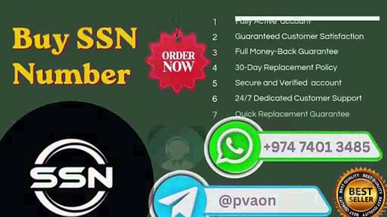 Your Guide to Purchasing an SSN Number: What You Need to Know