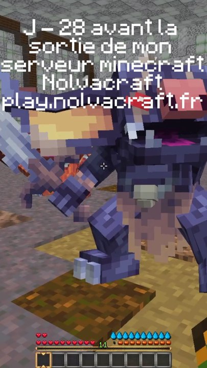 Mon serveur minecraft Nolvacraft sort le 28 jui...