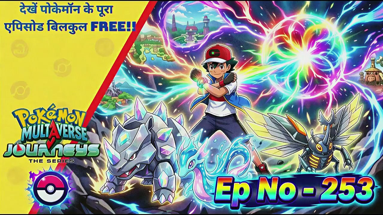 Episode 253 of Pokemon multiverse Journeys Ak nei ummid