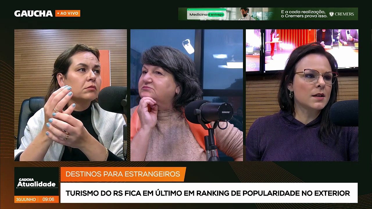 Turismo do RS fica em último em ranking de popularidade no Exterior