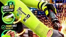 Schwer ANSI A6 Cut Resistant Sleeves 🦾🛡️ | Ultimate Arm Protection for Tough Jobs