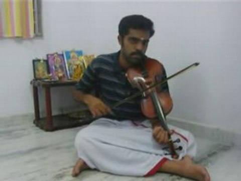 Kurai Ondrum Illai in Violin by Subramoni Rengarajan