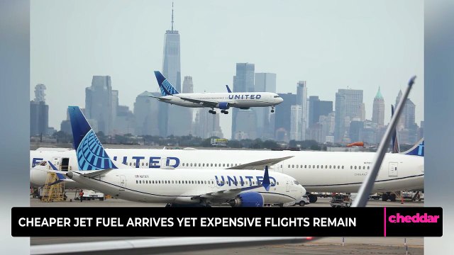 Cheaper Jet Fuel Arrives Yet Expensive Flights Remain