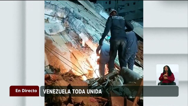 La Guaira | Tras seis días bajo escombros rescatan un niño de tres años en edificio Los Corales
