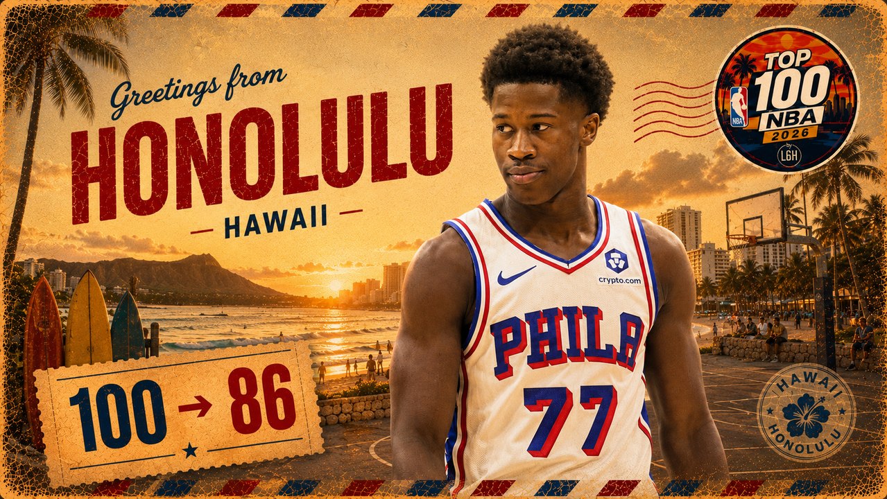 💯 Mon Top 100 NBA 2026 — Places 100 à 86 (vous n’allez déjà pas être d’accord)