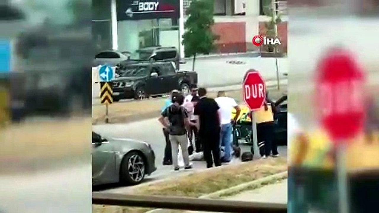 Samsun’da motosiklet kazası: 1 yaralı