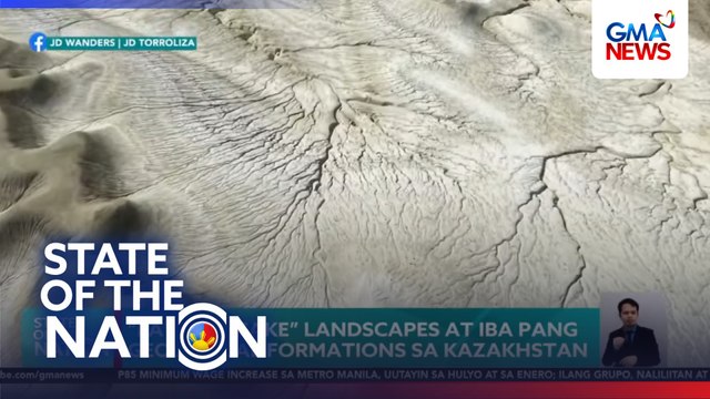 Layered cake landscapes at iba pang geological formations sa Kazakhstan | SONA