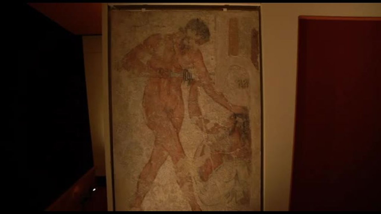 Roma: la Tomba Francois, capolavoro etrusco, al Museo di Villa Giulia