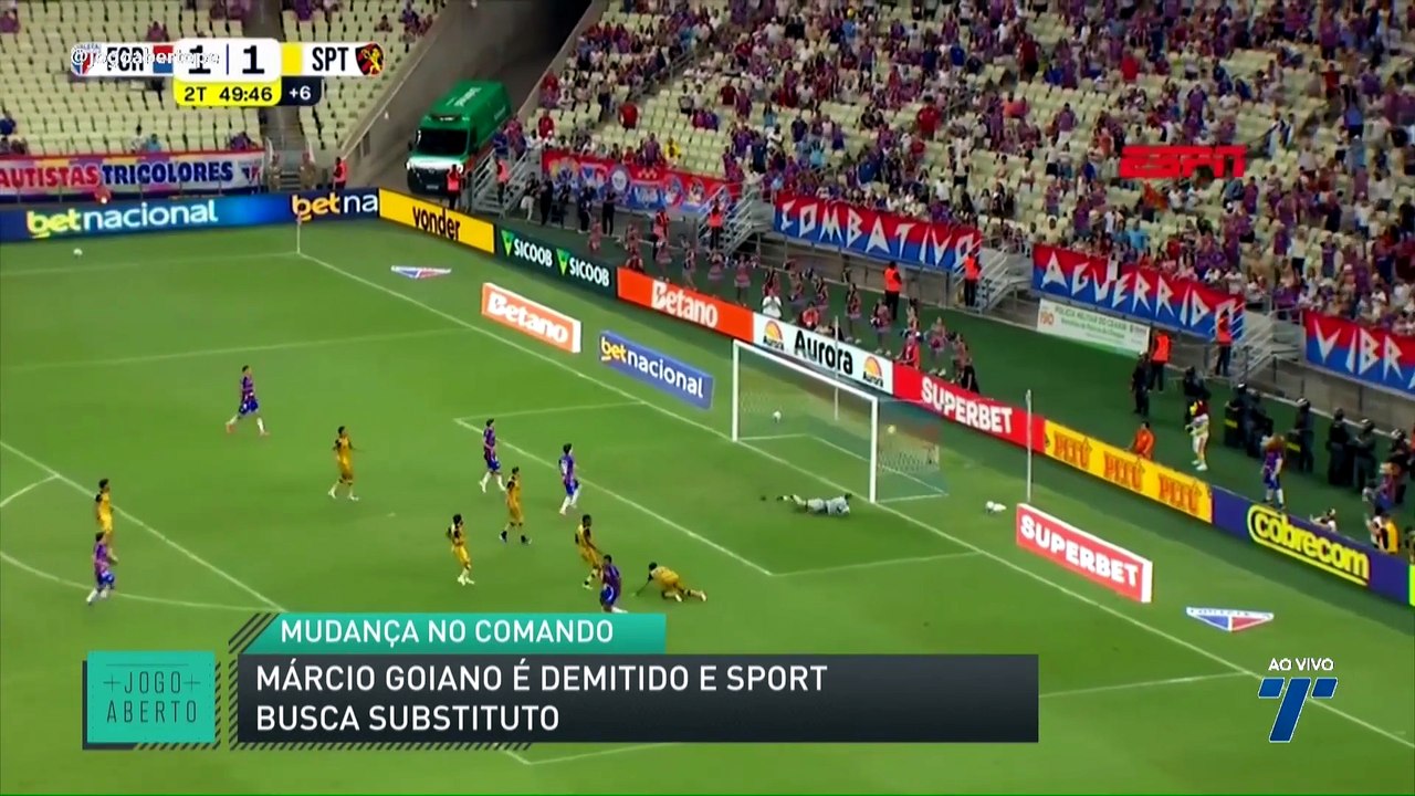Márcio Goiano é demitido e Sport busca substituto