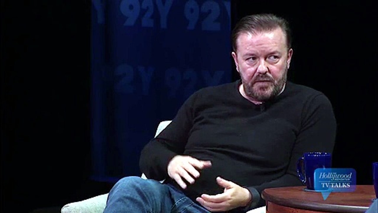 Ricky Gervais on Only Working in Pieces He Writ...