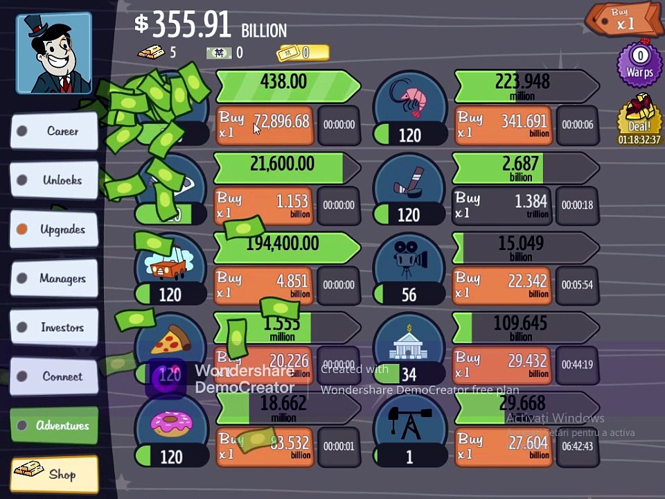 AdCap Gameplay