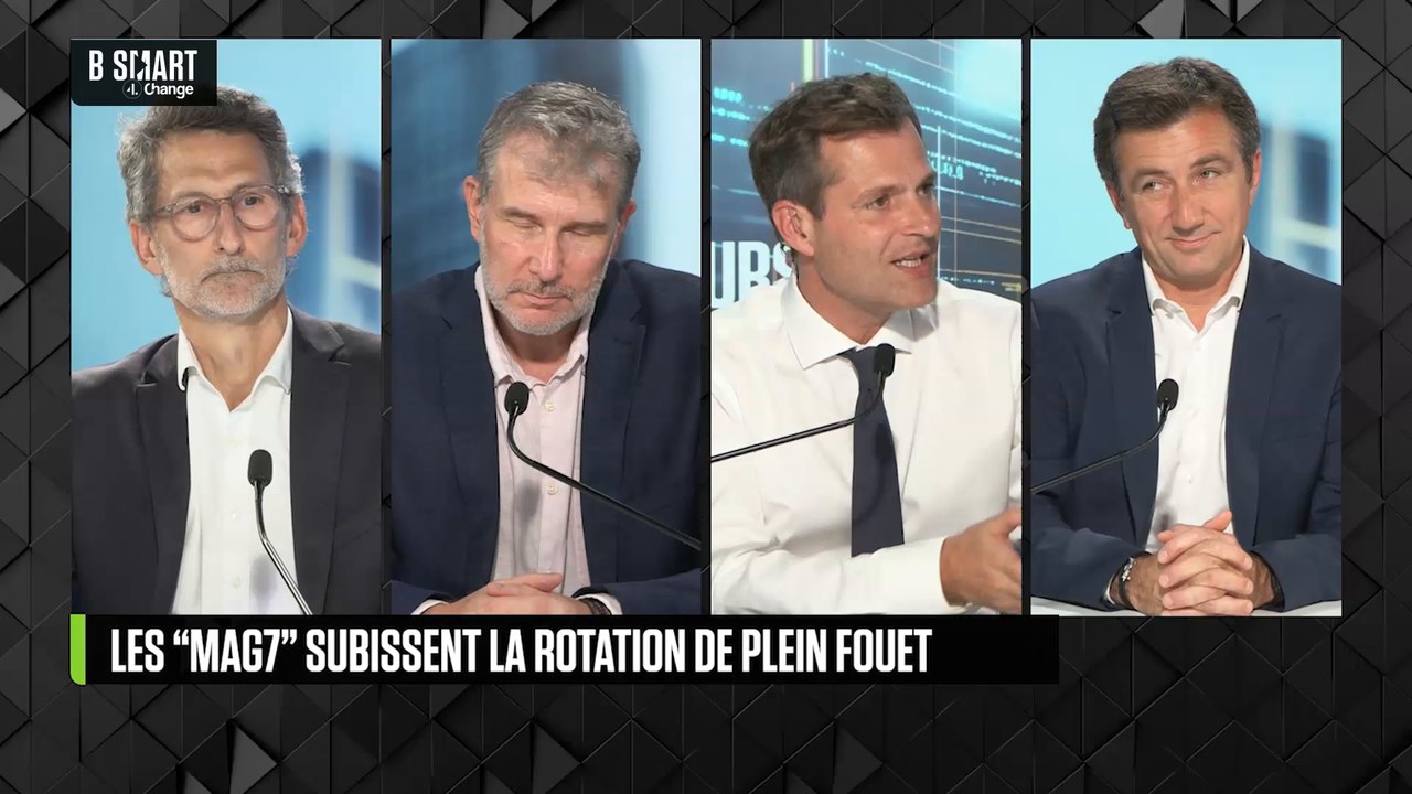 SMART BOURSE - Les "Mag7" subissent la rotation de plein fouet