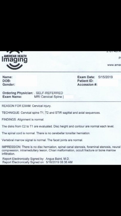 RECORDED CALL - American Health Imaging Refuses To Correct Million Dollar Head Injury MRI Error
