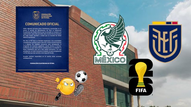 Mundial 2026: Federación Ecuatoriana de Futbol reclama juego limpio previo al juego ante México en 16avos