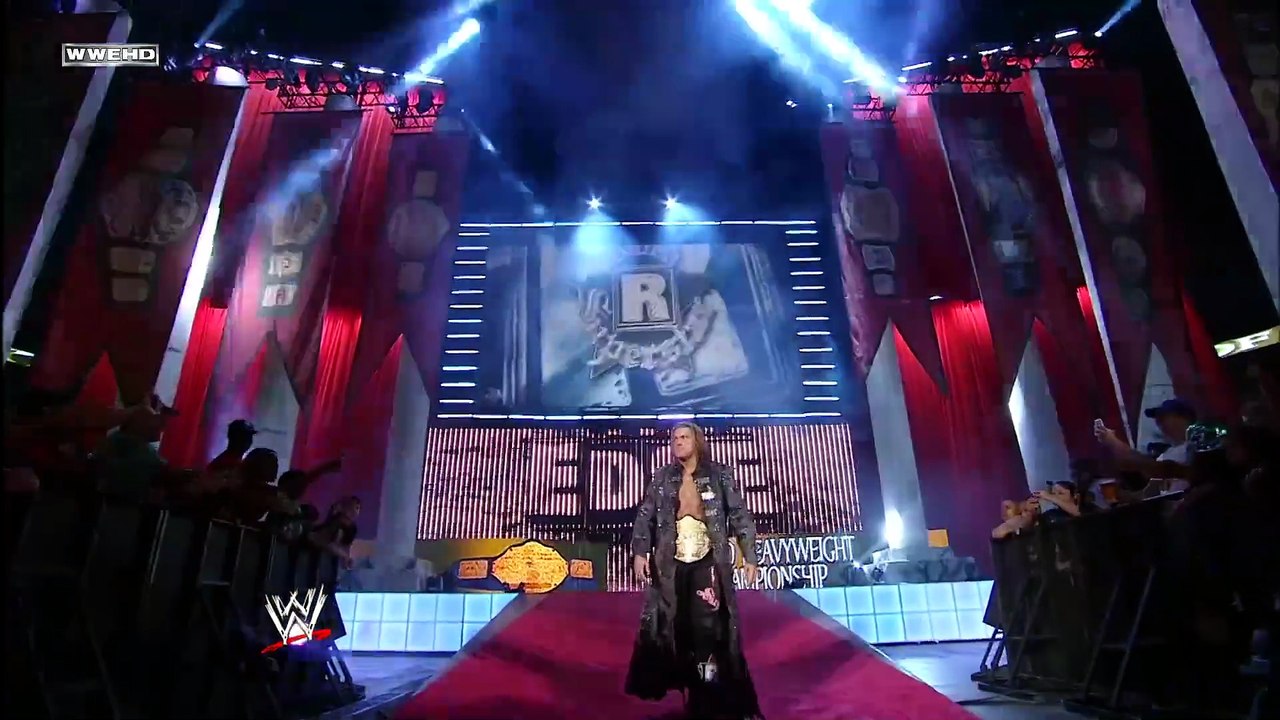 FULL MATCH Edge vs. Batista   World Heavyweight Title Match Night of Champions 2008