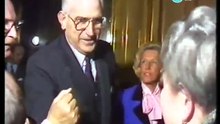 El presidente de facto Bignone con personalidades de la cultura