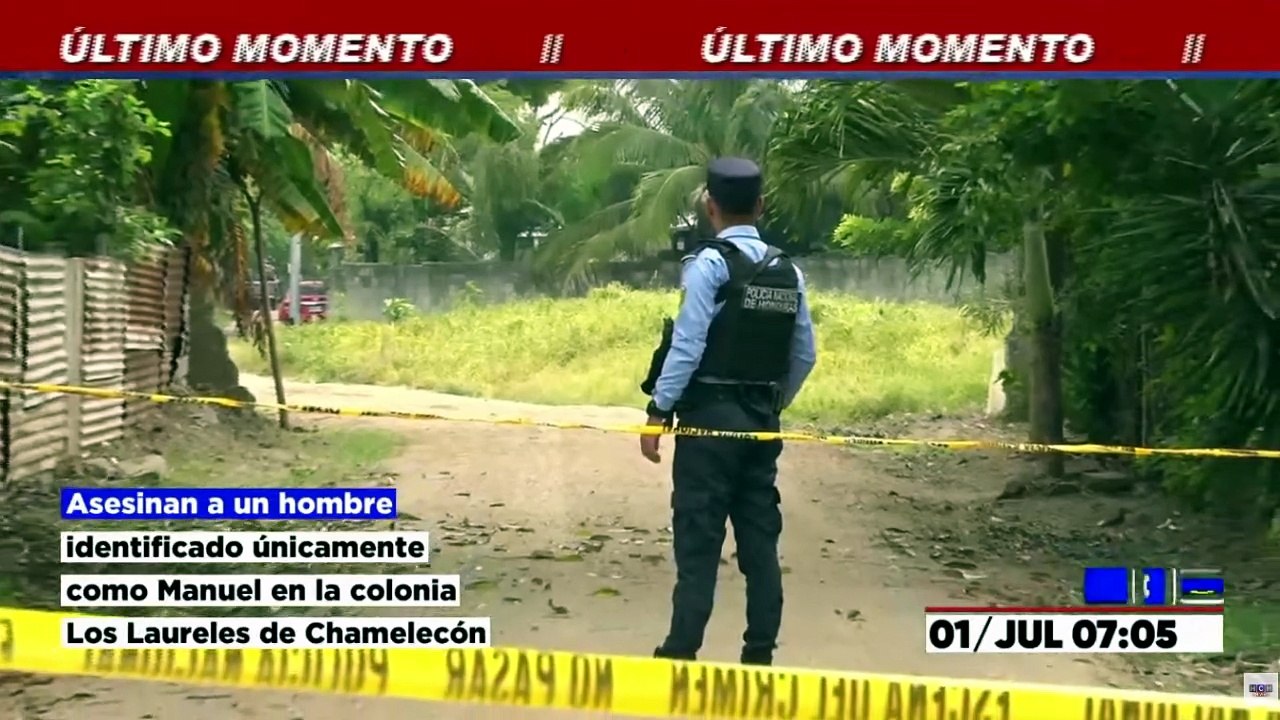 ¡Lo estaban esperando! Tras salir de su casa, acribillan a "canillita" en San Pedro Sula