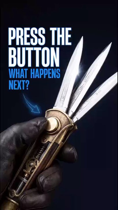 🗡️ Press the Hidden Button… ⚙️🤫 The 19th‑Century Dagger That Transforms Instantly