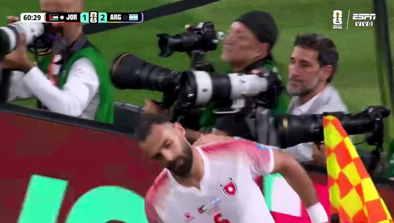 Jordania 1 vs. Argentina 3 | 2T | Fecha 3 | Mundial 2026.