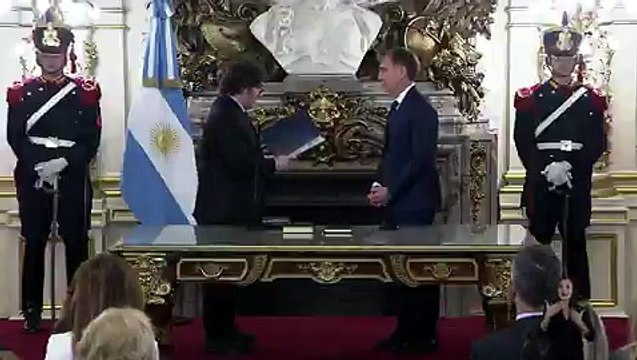 Diego Santilli juró como jefe de Gabinete tras la renuncia de Manuel Adorni.