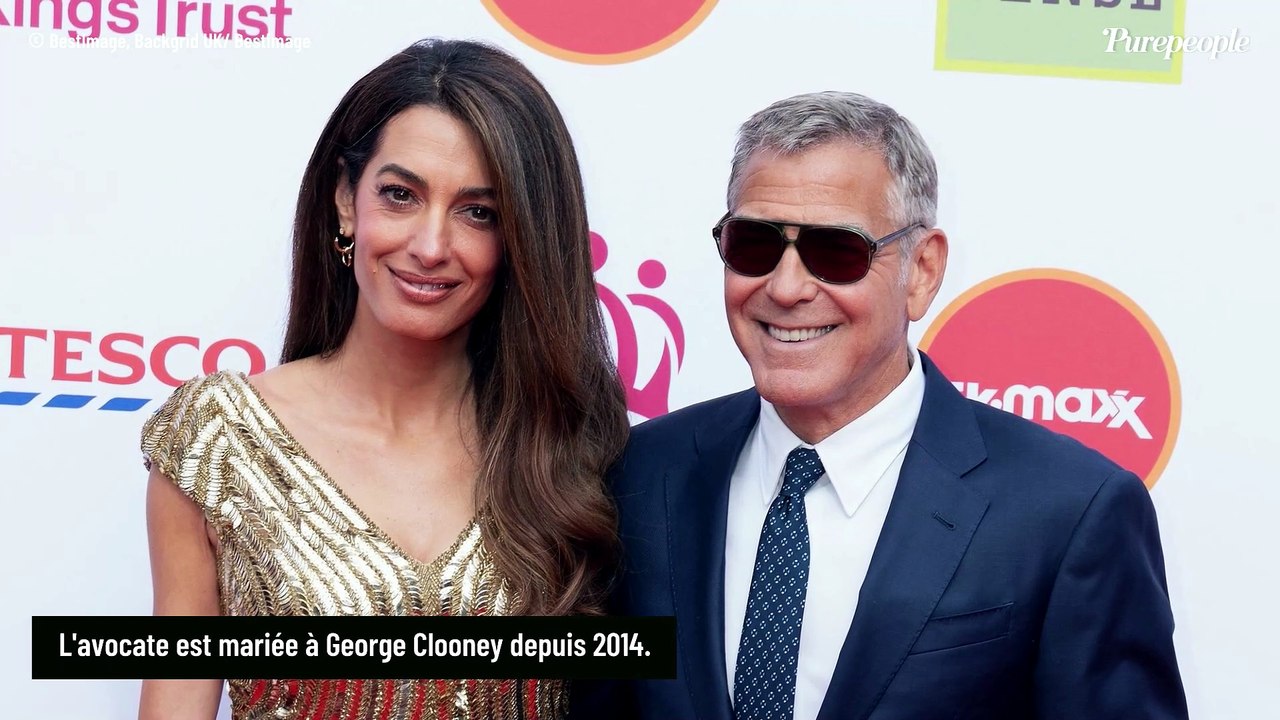 "Cela a beaucoup changé" : Amal Clooney évoque les conséquences de son mariage avec George Clooney sur sa vie professionnelle
